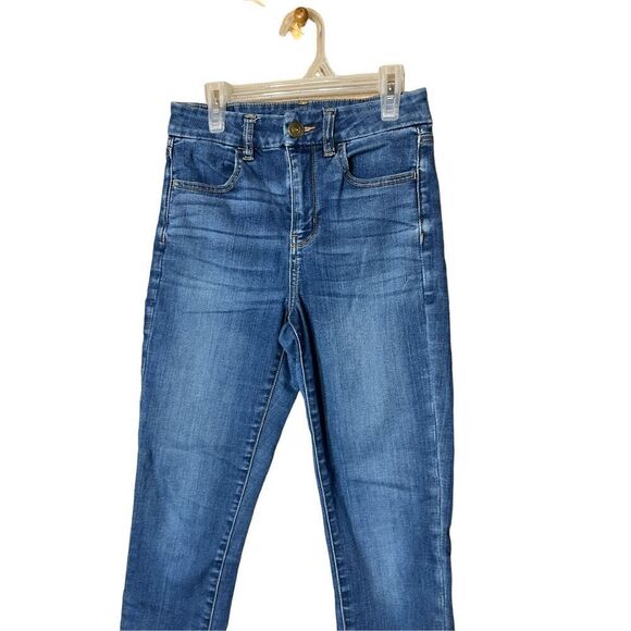 American Eagle Curvy Hi-Rise Jeggings Size 2 short - Picture 2 of 8